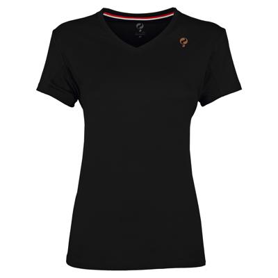 Dames Q Club tee | Blauw graphite