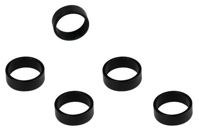Eltin Balhoofd spacer 1" - 10 mm 5 e. - Zwart Eltin Balhoofd spacer 1" - 10 mm 5 e. - Zwart