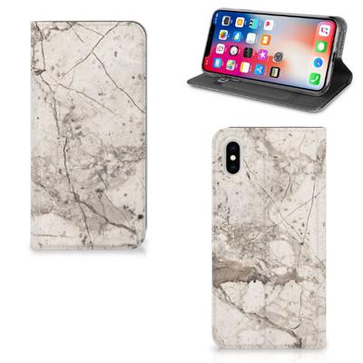 Apple iPhone Xs Max | Standcase | Marmer Beige