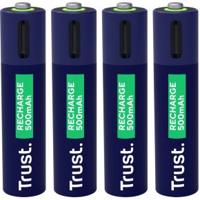 Trust Oplaadbare batterij AAA 500mAh 4-pack Trust Oplaadbare batterij AAA 500mAh 4-pack