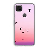 Fly away: Google Pixel 4a Transparant Hoesje