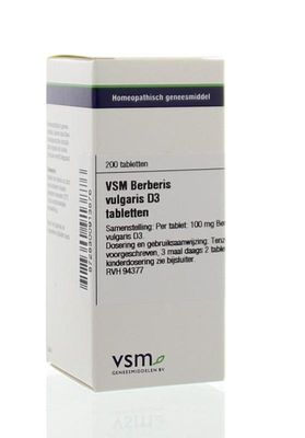 VSM Berberis vulgaris D3 (200 tab)
