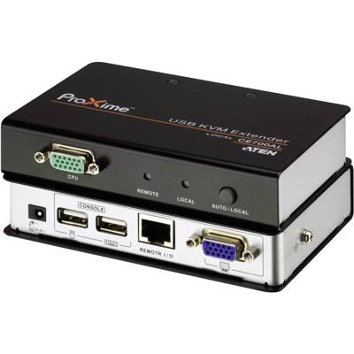 ATEN CE700A Extender (verlenging) VGA, USB-A 2.0 Via netwerkkabel RJ45 150 m