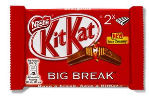 Nestle - Big Break 4 Finger 2x41,5 Gram 24 Stuks