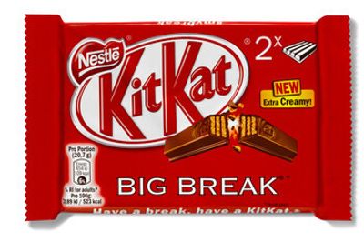 Nestle - Big Break 4 Finger 2x41,5 Gram 24 Stuks