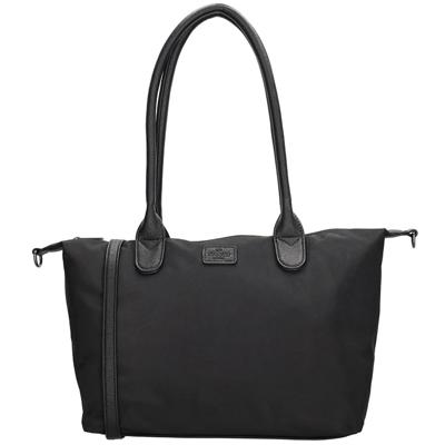 Charm London Handtas / Schoudertas Buckingham Mono Zwart