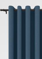 Staba ringgordijn - Dark Blue met ringen