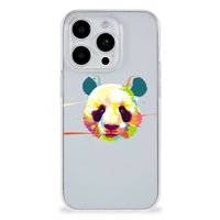 iPhone 15 Pro Telefoonhoesje met Naam Panda Color