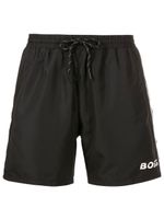 BOSS short de bain à logo imprimé - Noir BOSS short de bain à logo imprimé - Noir