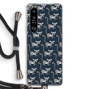 Makis: Sony Xperia 1 III Transparant Hoesje met koord