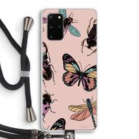 Tiny Bugs: Samsung Galaxy S20 Plus Transparant Hoesje met koord
