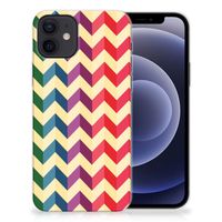 iPhone 12 | 12 Pro (6.1") TPU bumper Zigzag Multi Color - thumbnail