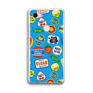 Fruitsticker: Google Pixel 3 Transparant Hoesje