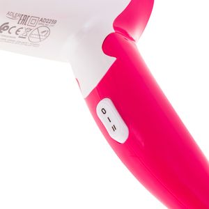 Adler AD 2259 haardroger 1200 W Roze, Wit