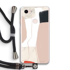 Lava: Pixel 3 XL Transparant Hoesje met koord