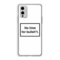 No time: OnePlus 9 Transparant Hoesje