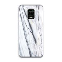 Gestreepte marmer: Xiaomi Redmi Note 9 Pro Transparant Hoesje