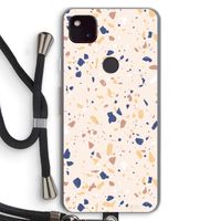 Terrazzo N°23: Pixel 4a 5G Transparant Hoesje met koord