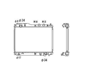 Nrf Radiateur 53461