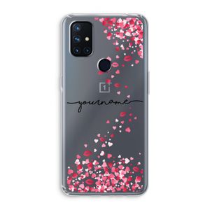 Hartjes en kusjes: OnePlus Nord N10 5G Transparant Hoesje