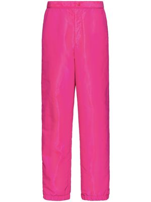 Valentino Garavani pantalon à coupe droite - Rose
