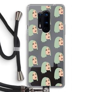 King Kylie: OnePlus 8 Pro Transparant Hoesje met koord