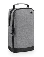 Atlantis BG540 Athleisure Sports Shoe / Accessory Bag - Grey-Marl - 19 x 35 x 12 cm - thumbnail