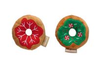 Beeztees Beeztees Kerst Donuts Pluche Assorti 12x12x3cm