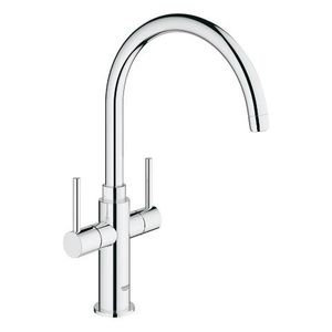 Grohe Ambi Cosmopolitan tweegreeps keukenmengkraan chroom 30190000