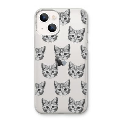 Kitten: iPhone 13 mini Transparant Hoesje