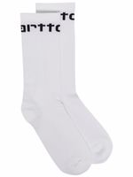 Carhartt WIP chaussettes à logo intarsia - Blanc