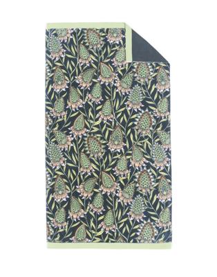 Essenza Essenza Fela Beach towel Sloe Blue 100x180