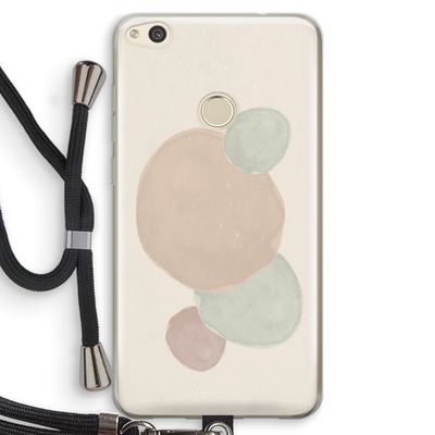 Geo #9: Huawei Ascend P8 Lite (2017) Transparant Hoesje met koord