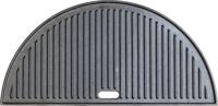 BASTE halfrond tweezijdig gietijzeren grillplaat voor 23,5 inch kamado BASTE halfrond tweezijdig gietijzeren grillplaat voor 23,5 inch kamado