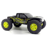Hobby Plus CR18P EVO PRO JUICED Geel Brushless 1:18 RC auto Elektro Truggy 4WD RTR 2,4 GHz