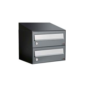 Allux Hive Set 1-Breed, 2-Hoog Met Dak Antraciet - 40030065_1x2d