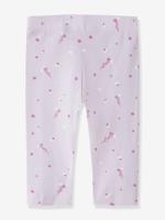 Geprinte 3/4 legging voor meisjes NAME IT zachtpaars