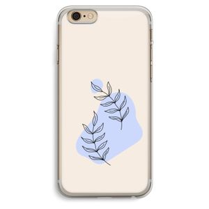 Leaf me if you can: iPhone 6 Plus / 6S Plus Transparant Hoesje