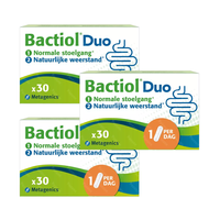 Metagenics Bactiol Duo Normale Stoelgang en Weerstand 3 x 30 Capsules Promopakket