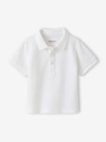 Polo baby korte mouwen om te personaliseren wit
