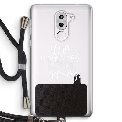 Partner in crime: Honor 6X Transparant Hoesje met koord