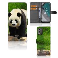 Nokia C32 | Telefoonhoesje | Met pasjeshouder | Panda