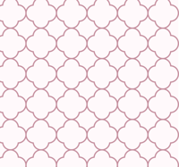 Geometrische ontwerpen behang roze