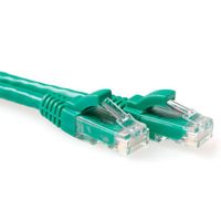 ACT IB2751 U/UTP CAT6A Patchkabel Snagless Groen - 1,5 meter - thumbnail