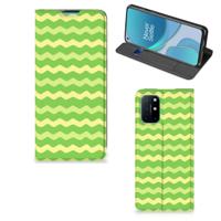 OnePlus 8T | Hoesje met Magneet | Waves Green