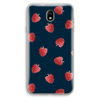 Framboosjes: Samsung Galaxy J7 (2017) Transparant Hoesje Framboosjes: Samsung Galaxy J7 (2017) Transparant Hoesje