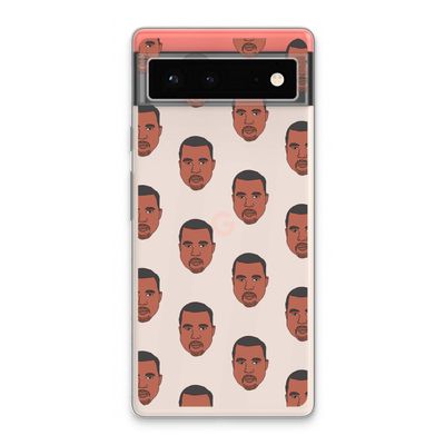 Kanye Call Me?: Google Pixel 6 Transparant Hoesje