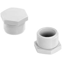 Weidmüller 2715760000 Afsluitdop M25 Polyamide 6 Lichtgrijs 25 stuk(s)