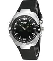 Horlogeband Fossil BQ9353 Silicoon Zwart 20mm