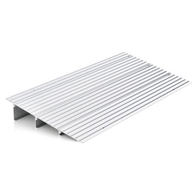 Drempeloprijplaat 8,5 cm Oprijplaat in Hoogte Verstelbaar Stevig Aluminium Frame Antislip Oppervlak 317 kg Draagvermogen